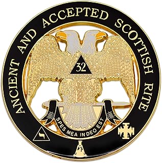 BHS Auto Emblems Scottish Rite 32nd Degree