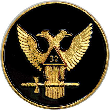 BHS Auto Emblems Scottish Rite 32nd Degree