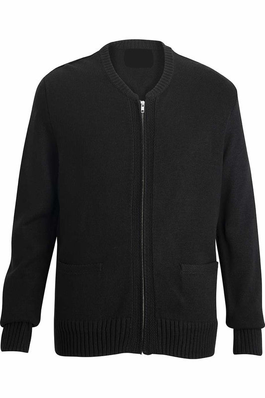 Full Zip Cardigan Sweater Black