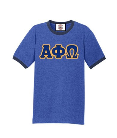 Alpha Phi Omega Ringer Tees