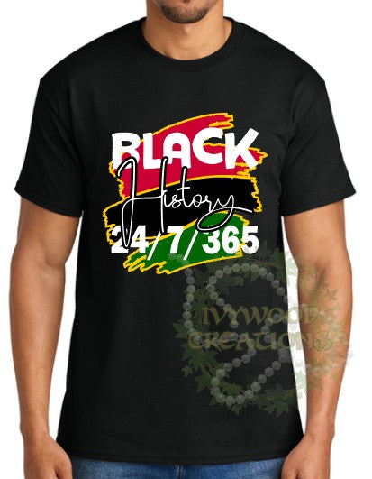Black History 247365 Tees