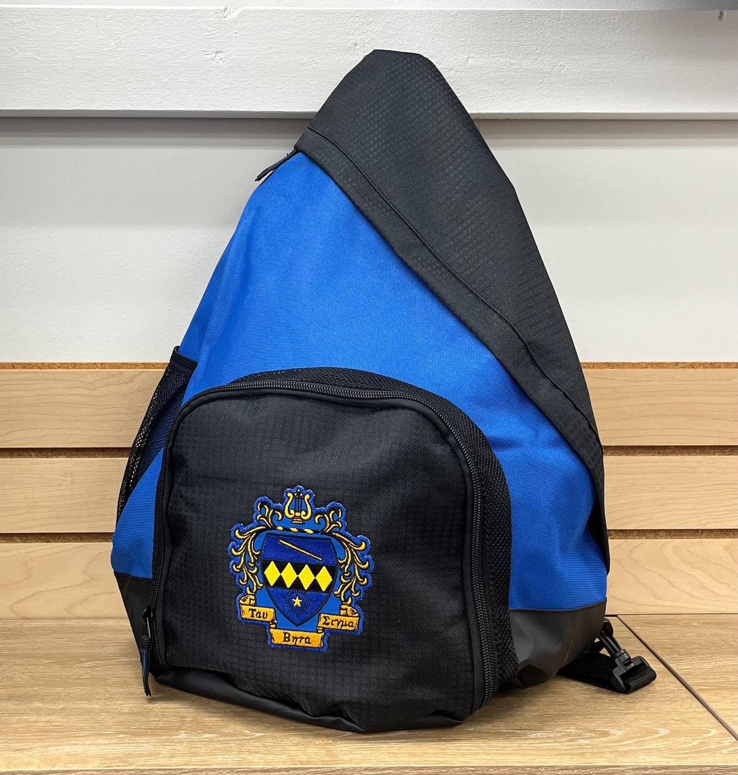 Tau Beta Sigma Sling Backpack with Crest