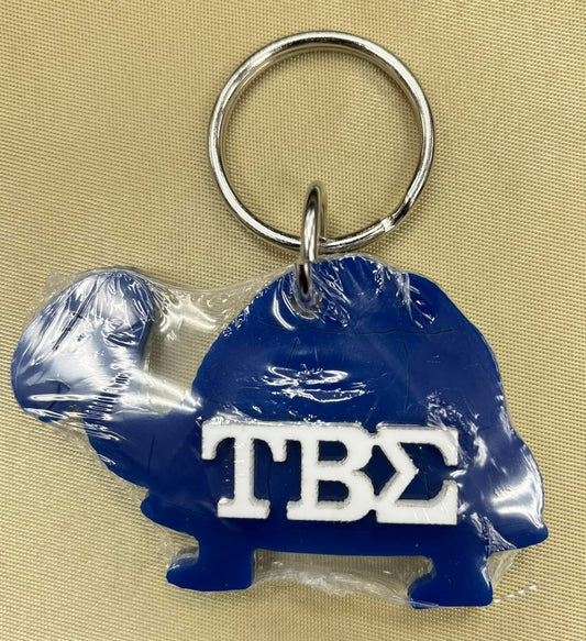 Tau Beta Sigma Turtle Key Chain