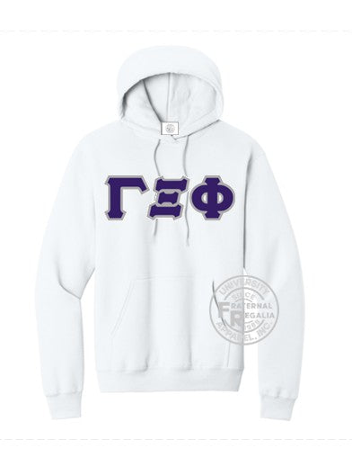 Gamma Xi Phi Hoodie White