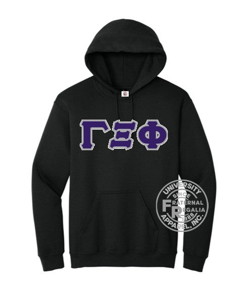 Gamma Xi Phi Hoodie Black