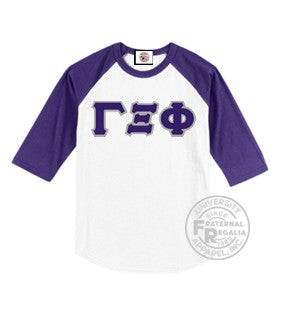 Gamma Xi Phi Cotton Baseball Jersey