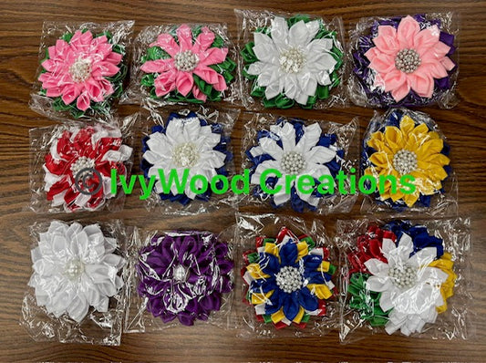 IVYWOOD Creations Flower Brooch Styles