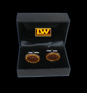 Iota Phi Theta Cufflinks Oval