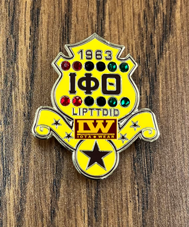 Iota Phi Theta Jewel Lapel Pin
