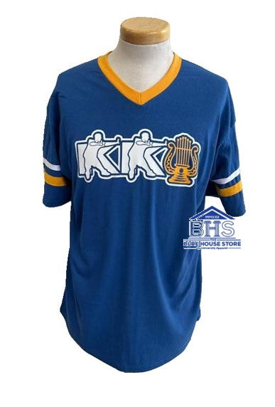 Kappa Kappa Psi Football Tee Royal/White/Gold