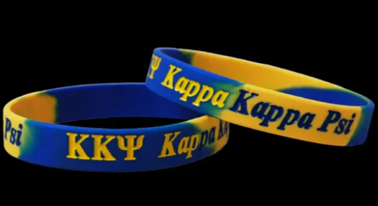 Kappa Kappa Psi Silicone Bracelet