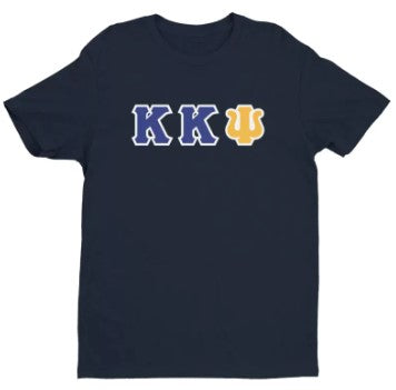 BHS Kappa Kappa Psi T-Shirts with Greek Letters Black