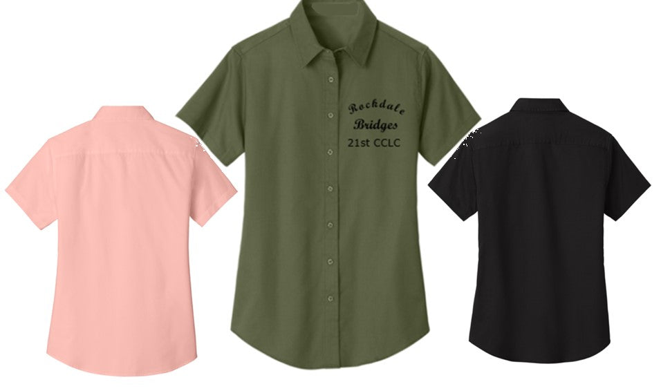 Ladies Short Sleeve Shirt (7 colors)