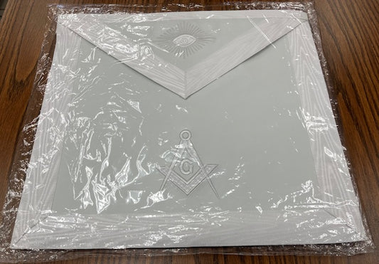Master Mason Apron All White