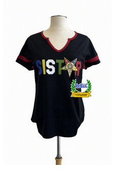 OES: SiSTAR Notch Neck Tee