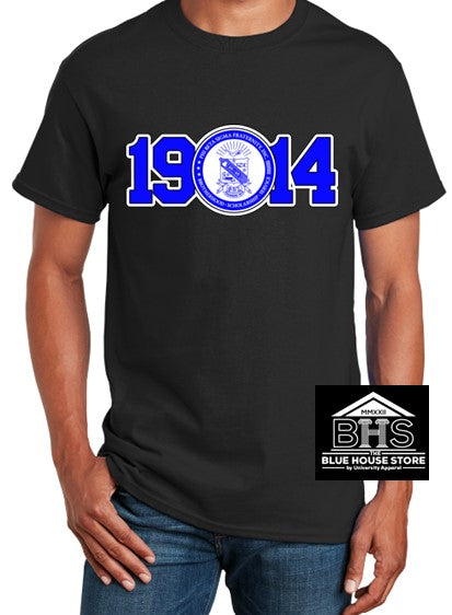Phi Beta Sigma Date Tee Black