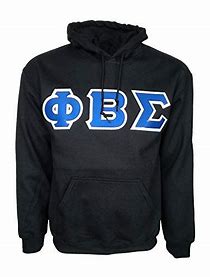 Phi Beta Sigma Hoodies Black
