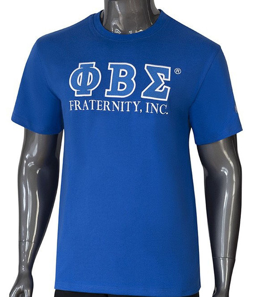 Phi Beta Sigma Embroidered Tee