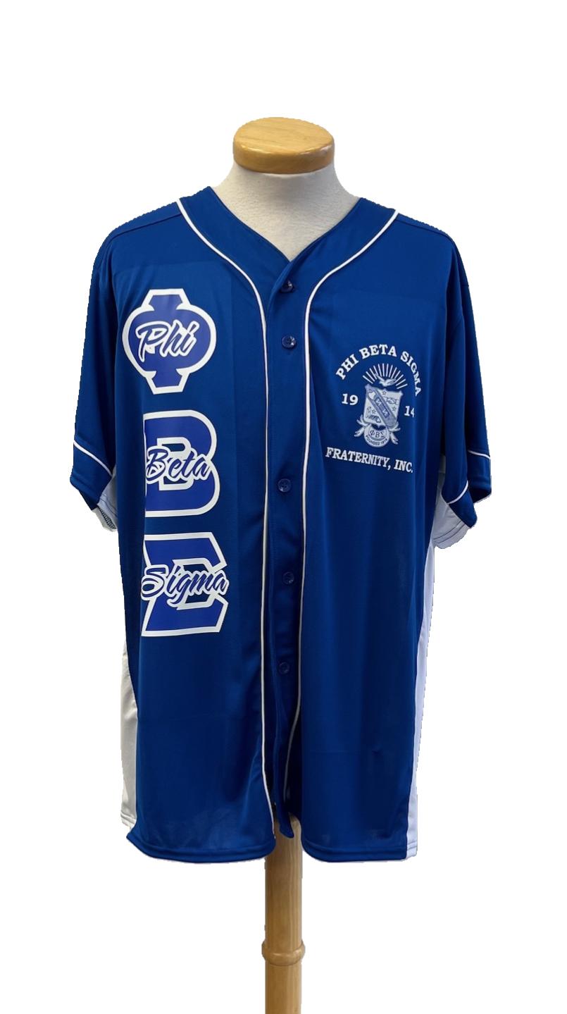 Phi Beta Sigma Trimmed Baseball Jersey - Main Image