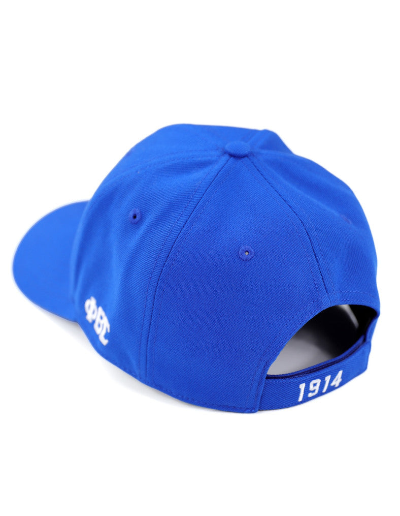 Phi Beta Sigma Cap with Crest Royal