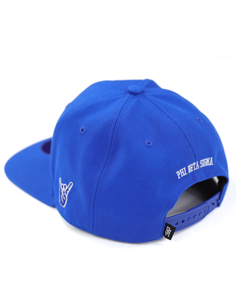 Phi Beta Sigma Snapback Cap with Greek Letters