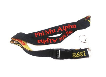 Phi Mu Alpha Lanyards