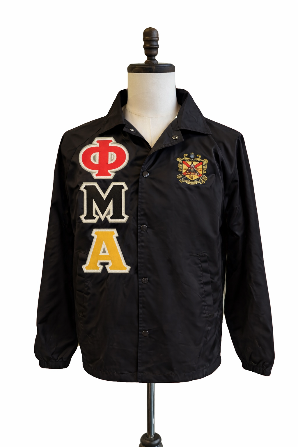 Phi Mu Alpha Line Jacket Black