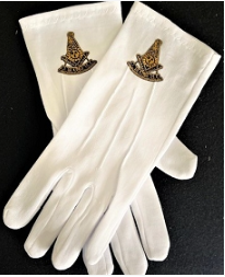 Masonic Gloves for Past Master