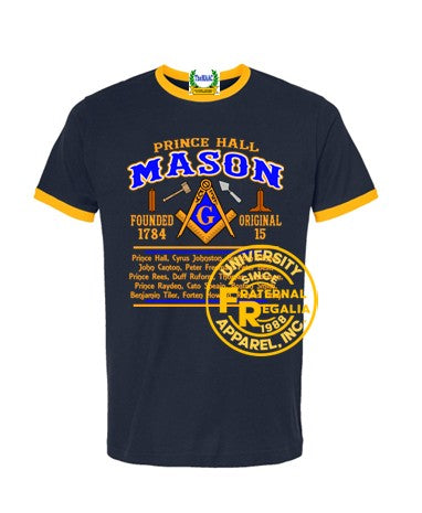 Prince Hall Ringer Tee Original 15