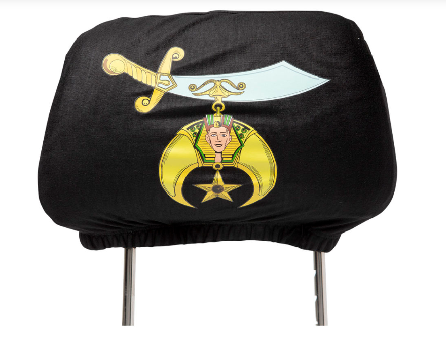 Shriner Headrest Cover