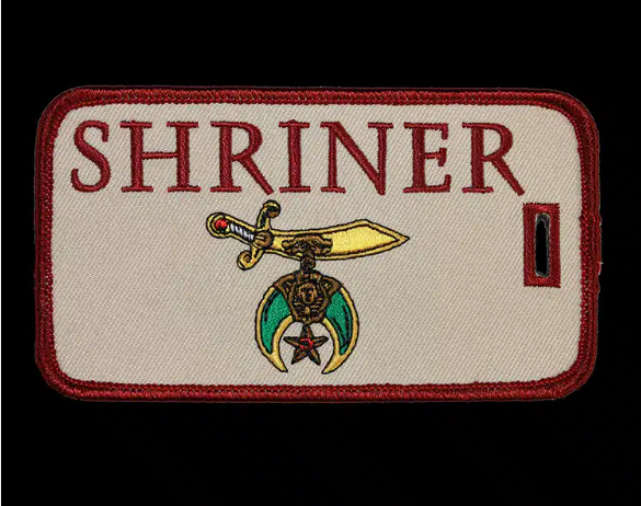 Shriner Luggage Tag
