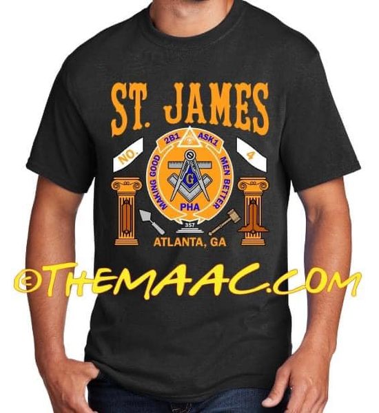 BHS Mason Lodge Tee Black