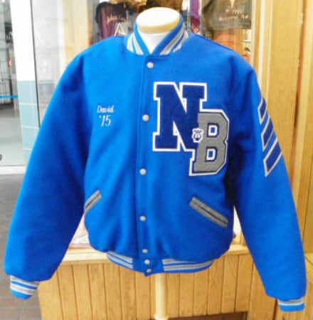 J2Sports - The All Wool Solid Jacket Quilted with trim (Custom)