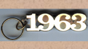 Iota Phi Theta 1963 Mirrored Key Chain