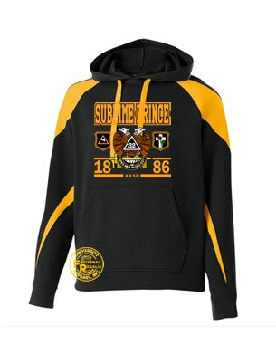 32nd Scottish Rite Hoodie Black/Gold
