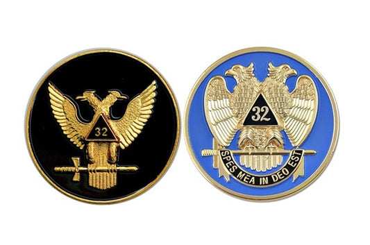 BHS Auto Emblems Scottish Rite 32nd Degree