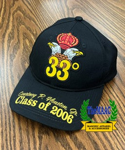 33rd Cap with Class Name