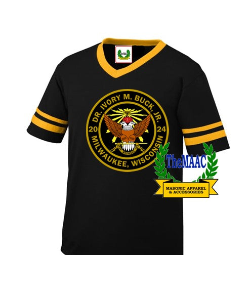 Scottish Rite (USC): 33rd Class Striped Jersey Tee