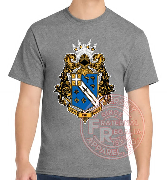 Alpha Phi Omega Crest Tee