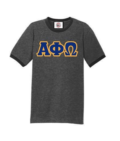 Alpha Phi Omega Ringer Tees