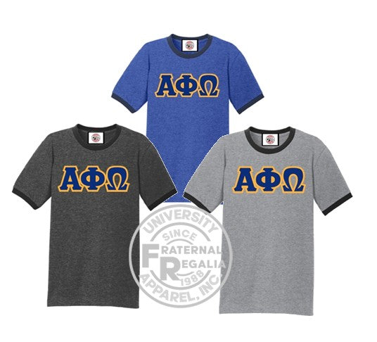 Alpha Phi Omega Ringer Tees