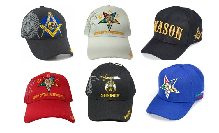 Mason, OES, & Shriner Caps