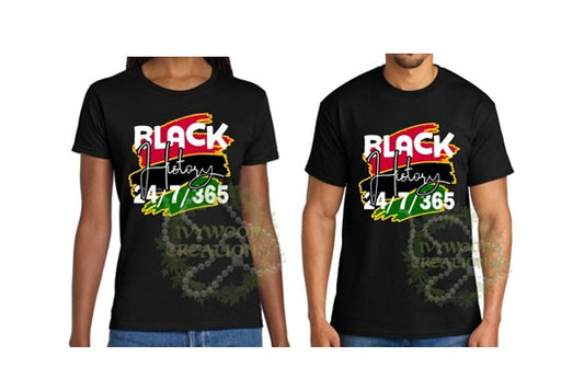 Black History 247365 Tees