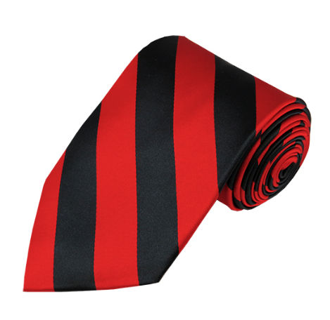 Neck Ties Striped in Black (3 options)