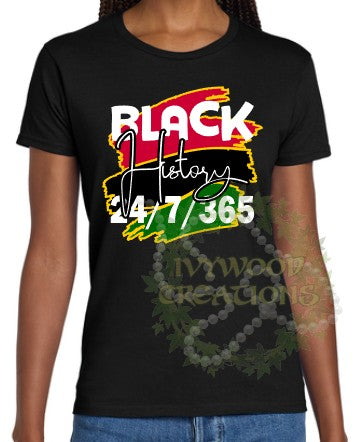 Black History 247365 Tees