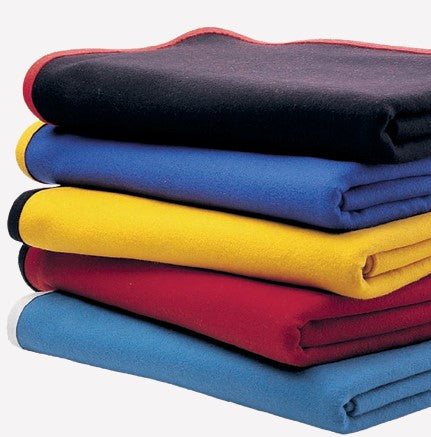 J2Sports Wool Blankets with Varsity Letter