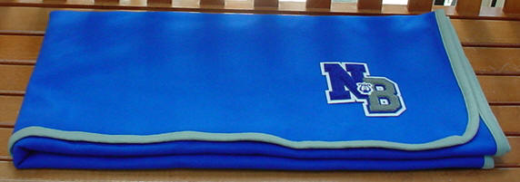 J2Sports Wool Blankets with Varsity Letter