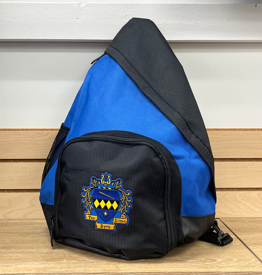 Tau Beta Sigma Sling Backpack with Crest