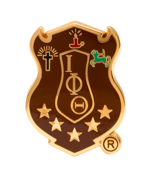 Iota Phi Theta Shield Lapel Pin