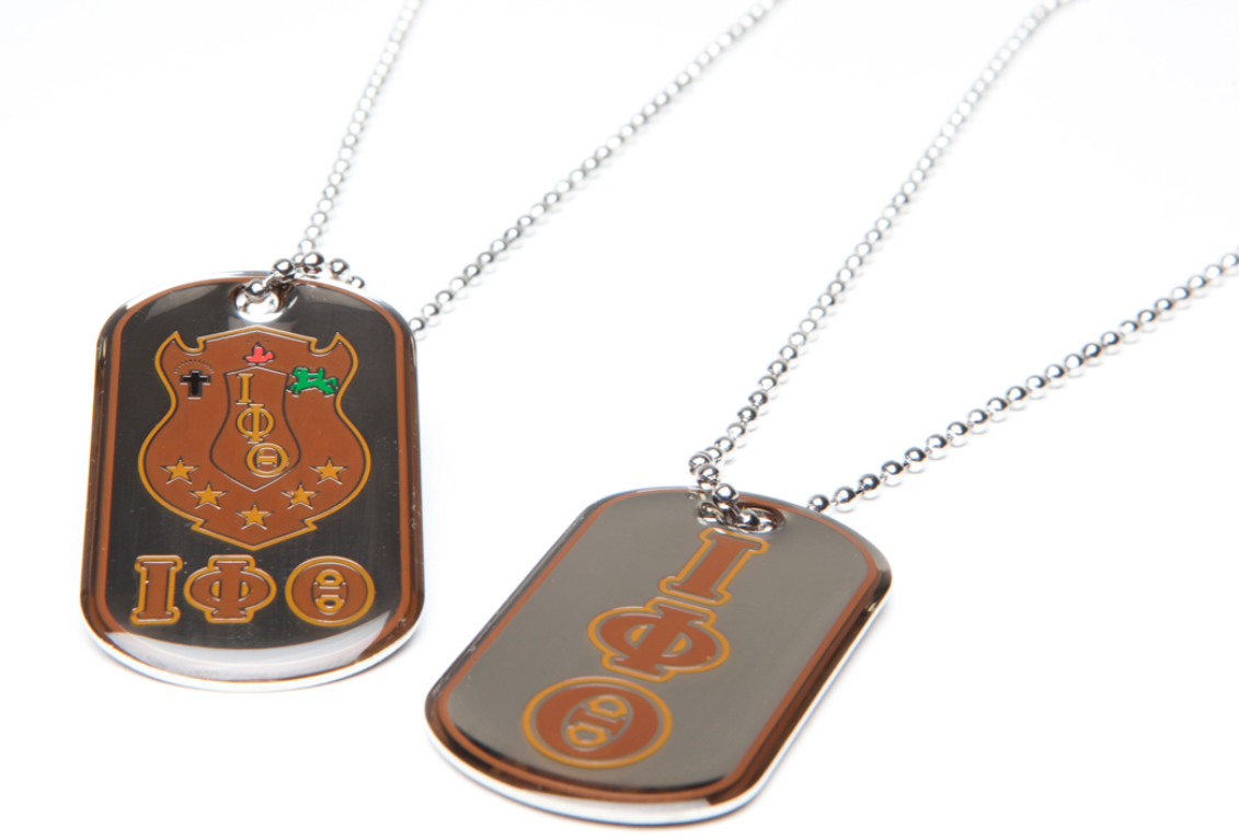 Iota Phi Theta Dog Tags